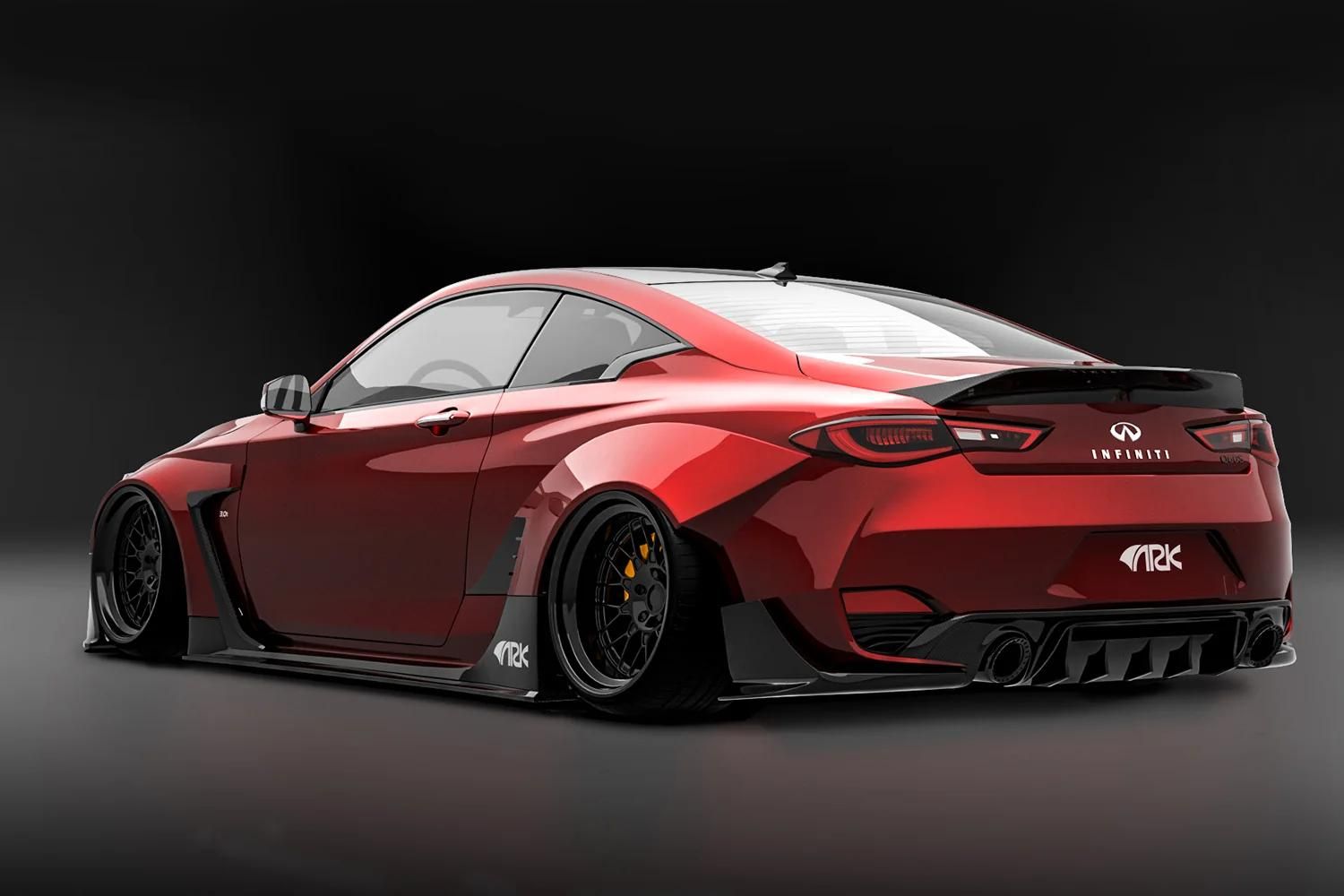 ARK Performance Infiniti Q60 Legato Carbon Fiber Rear Spoiler - 17+ CV37