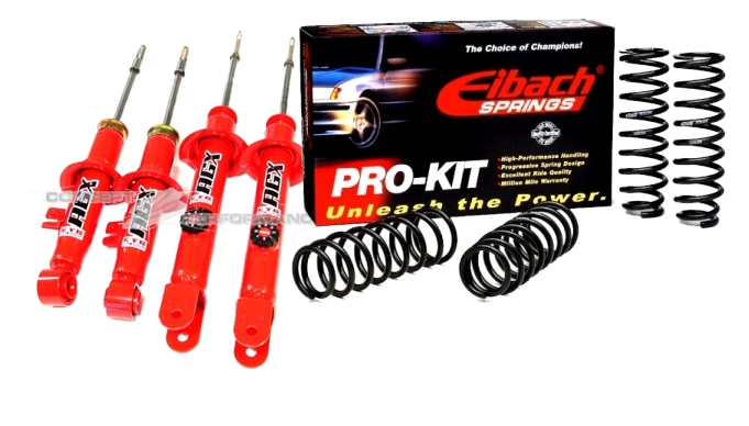 Eibach Pro-Kit Lowering Springs & KYB AGX Adjustable Shock Kit