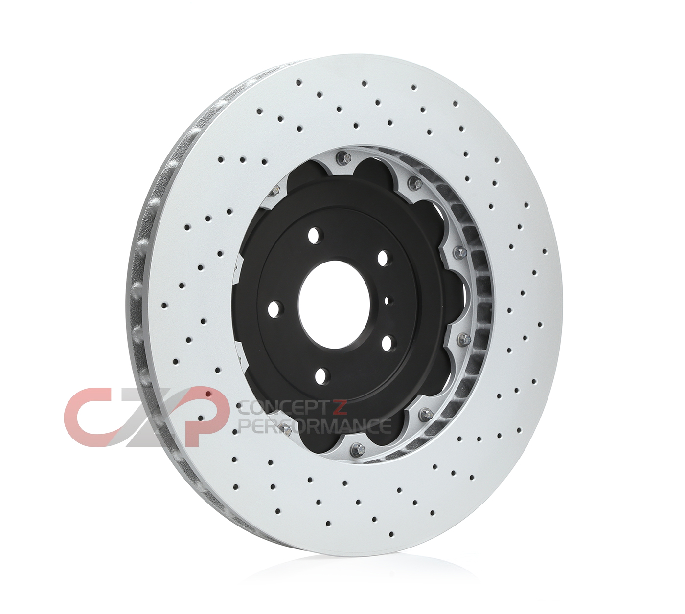 Brembo OEM Front Brake Rotor, Disc w/ Hat - Nissan GT-R 09-11 R35