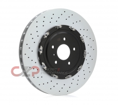 Brembo OEM Front Brake Rotor, Disc w/ Hat - Nissan GT-R 12+ R35 09